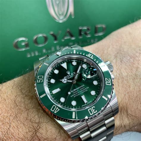 rolex green submariner replica|rolex submariner green dial price.